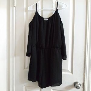 Final price XL Off shoulder romper